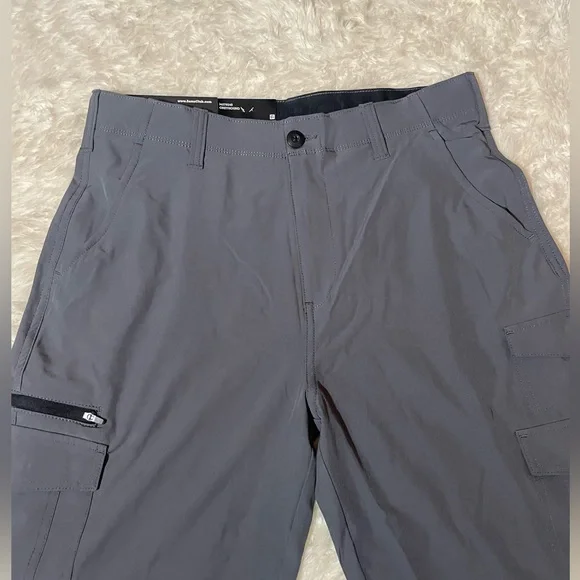 Gray Cargo Shorts by Iron Co. - Picture 2 of 7